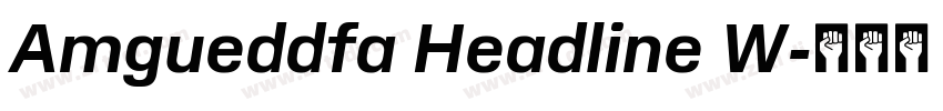Amgueddfa Headline W字体转换